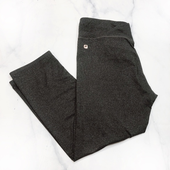 Fabletics Pants - Fabletics Heather Grey Tulip Waistband Leggings